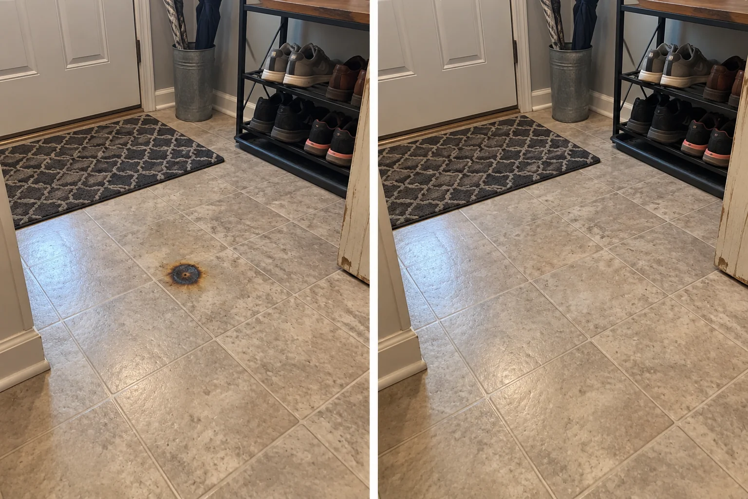 Entryway Tile Subfloor Repair in Cedar Rapids, Iowa