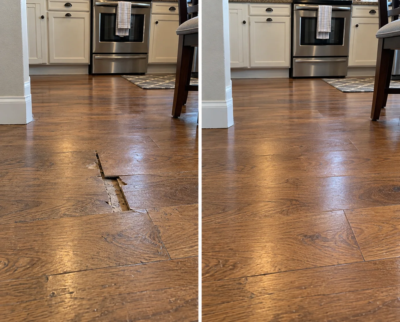 Hardwood Floor Board Repair in Marion, Iowa